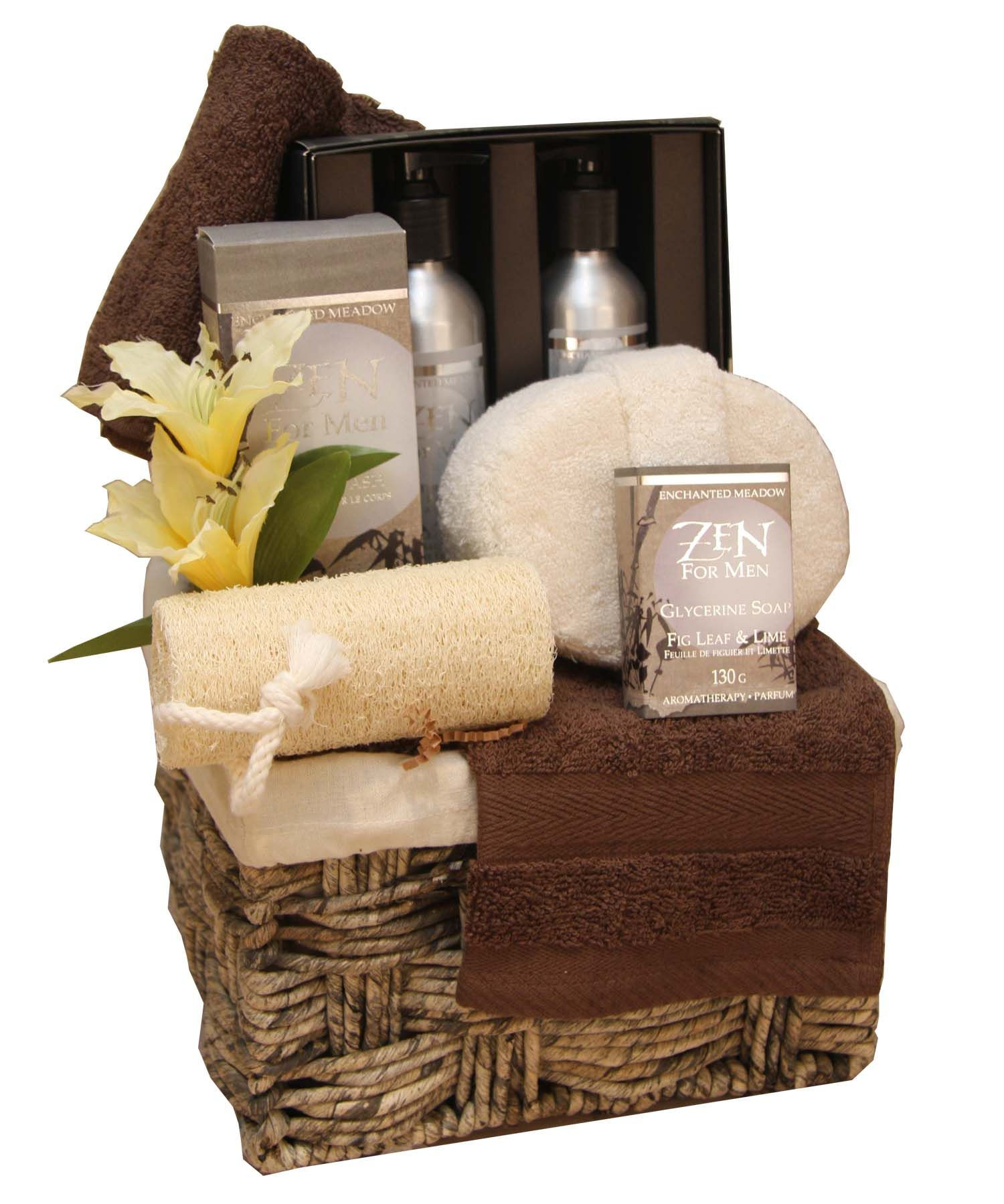 Spa Basket Gift Ideas
 Manly Spa Gift Basket 26lime manly ts