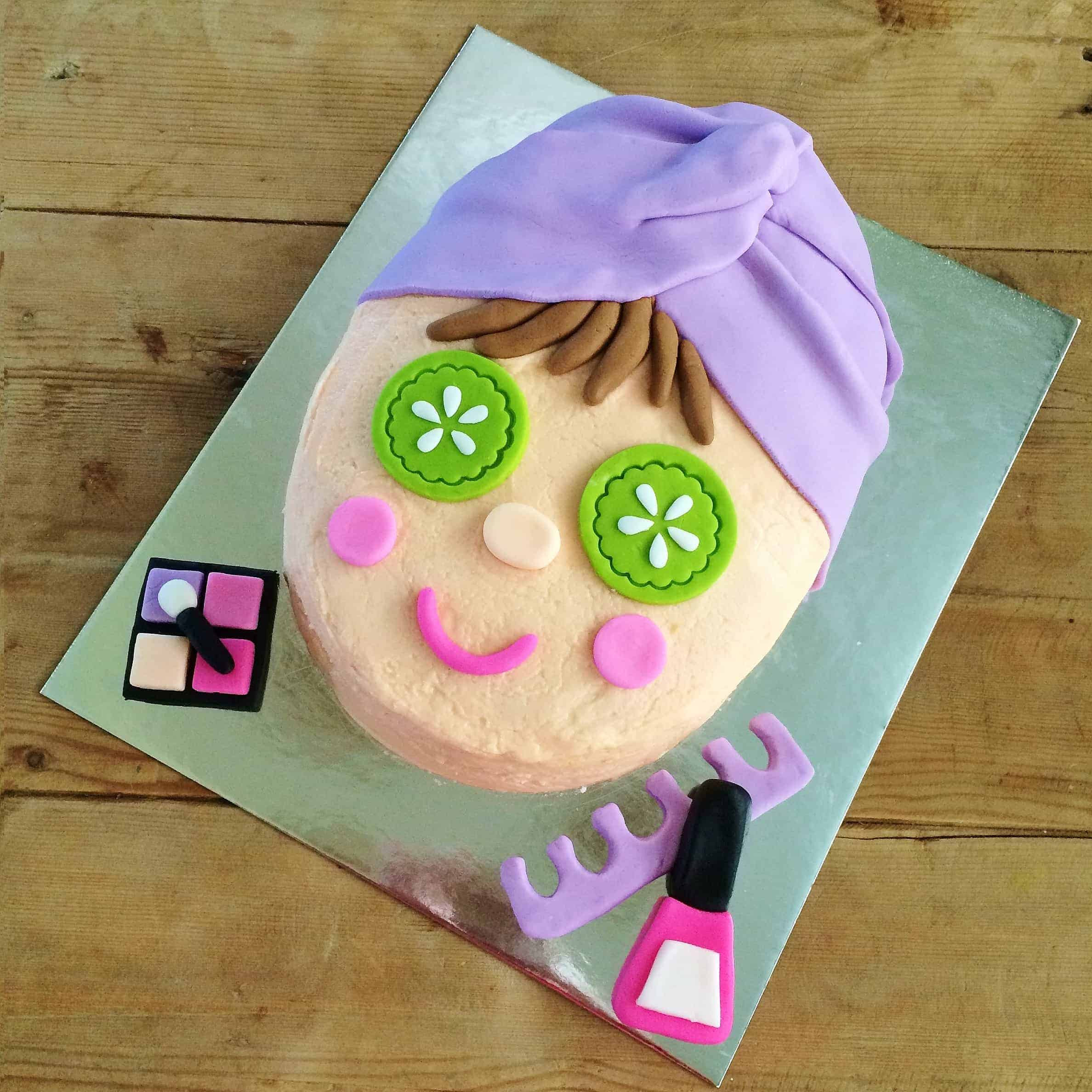 Spa Birthday Cake
 SPA GIRL CAKE KIT – Cake 2 The Rescue
