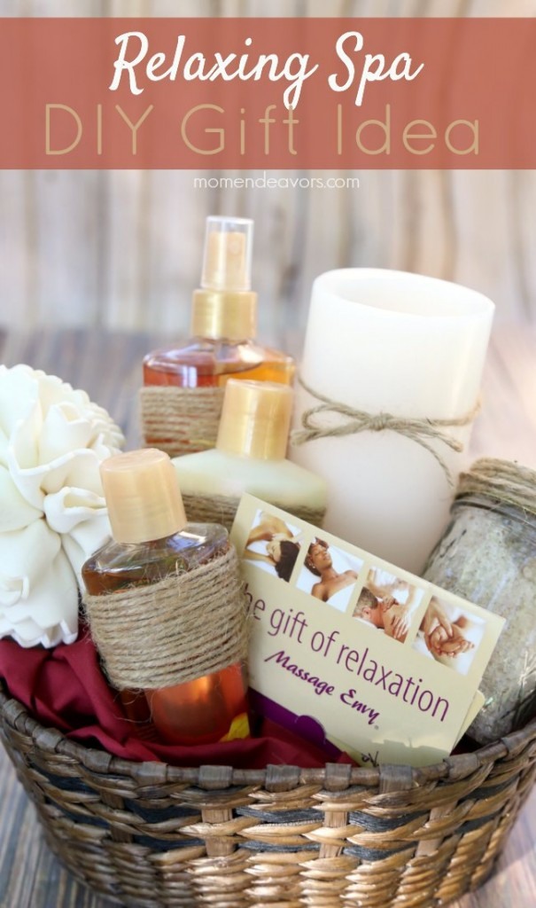 Spa Gift Basket Ideas Diy
 DIY Relaxing Spa Gift Idea