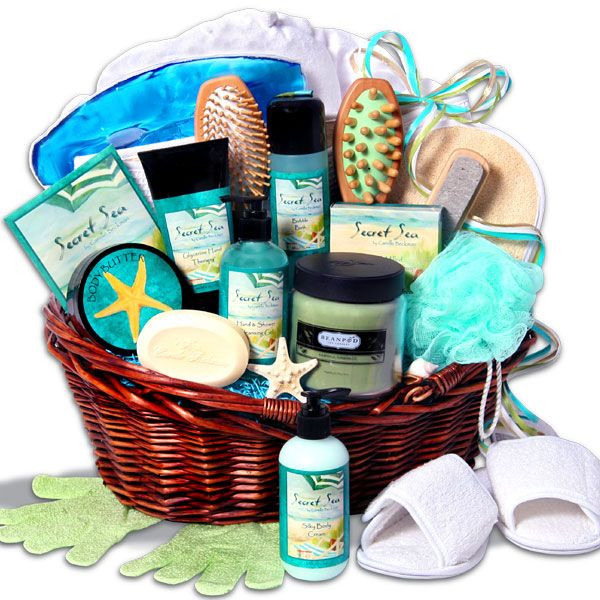 Spa Gift Basket Ideas Diy
 Deluxe Spa Gift Basket™ Good ideas