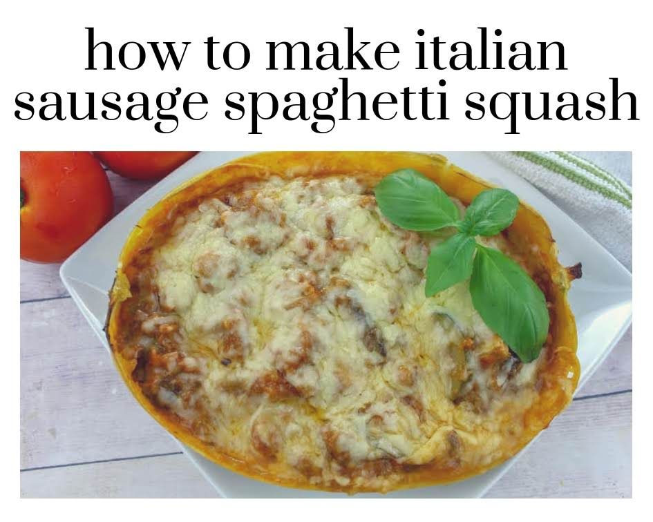 Spaghetti Squash Italian Sausage
 How to Make Italian Sausage Spaghetti Squash