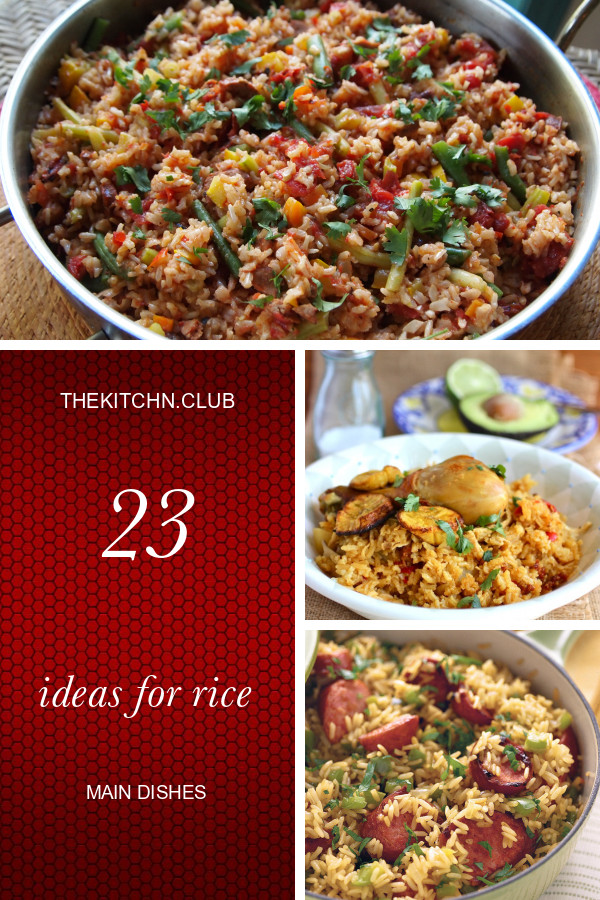Spanish Main Dishes
 23 Ideas for Rice Main Dishes Best Round Up Recipe