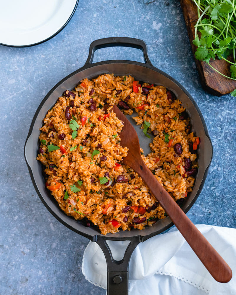 Spanish Rice And Beans
 Spanish Rice and Beans Easy Pantry Meal – A Couple Cooks