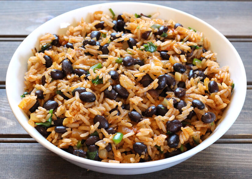 Spanish Rice And Black Beans
 BLACK BEANS RICE Cook with Kushi