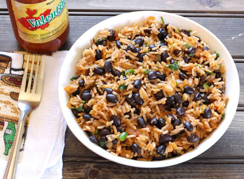 Spanish Rice And Black Beans
 BLACK BEANS RICE Cook with Kushi