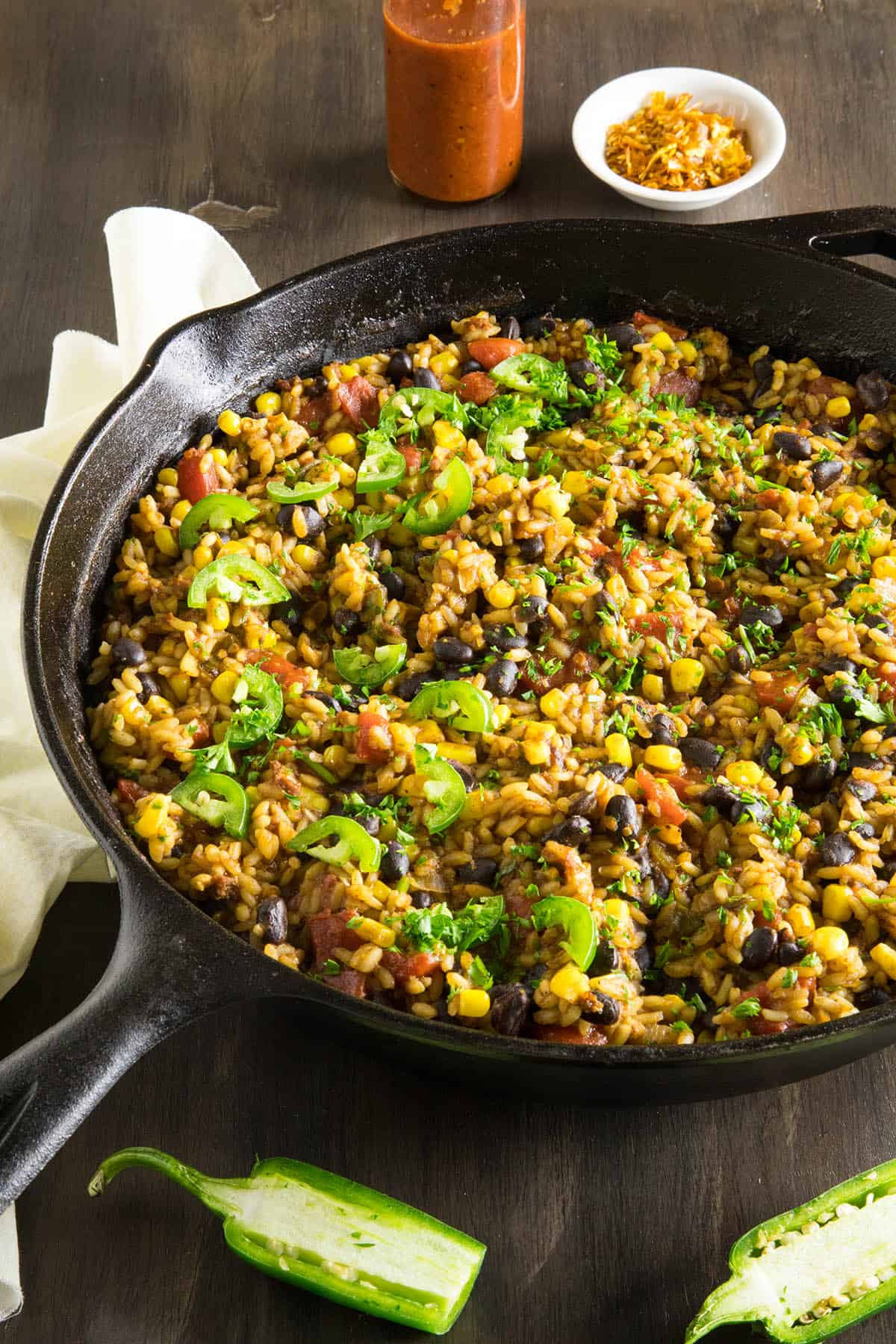 Spanish Rice And Black Beans
 Mexican Rice Recipe with Chorizo and Black Beans Chili