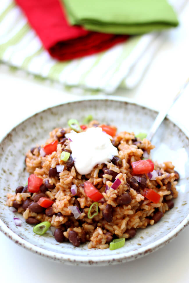 Spanish Rice And Black Beans
 Instant Pot Mexican Black Beans and Rice 365 Days of