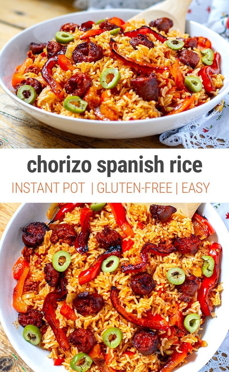 Spanish Rice In Instant Pot
 Instant Pot Spanish Rice with Chorizo Instant Pot Eats