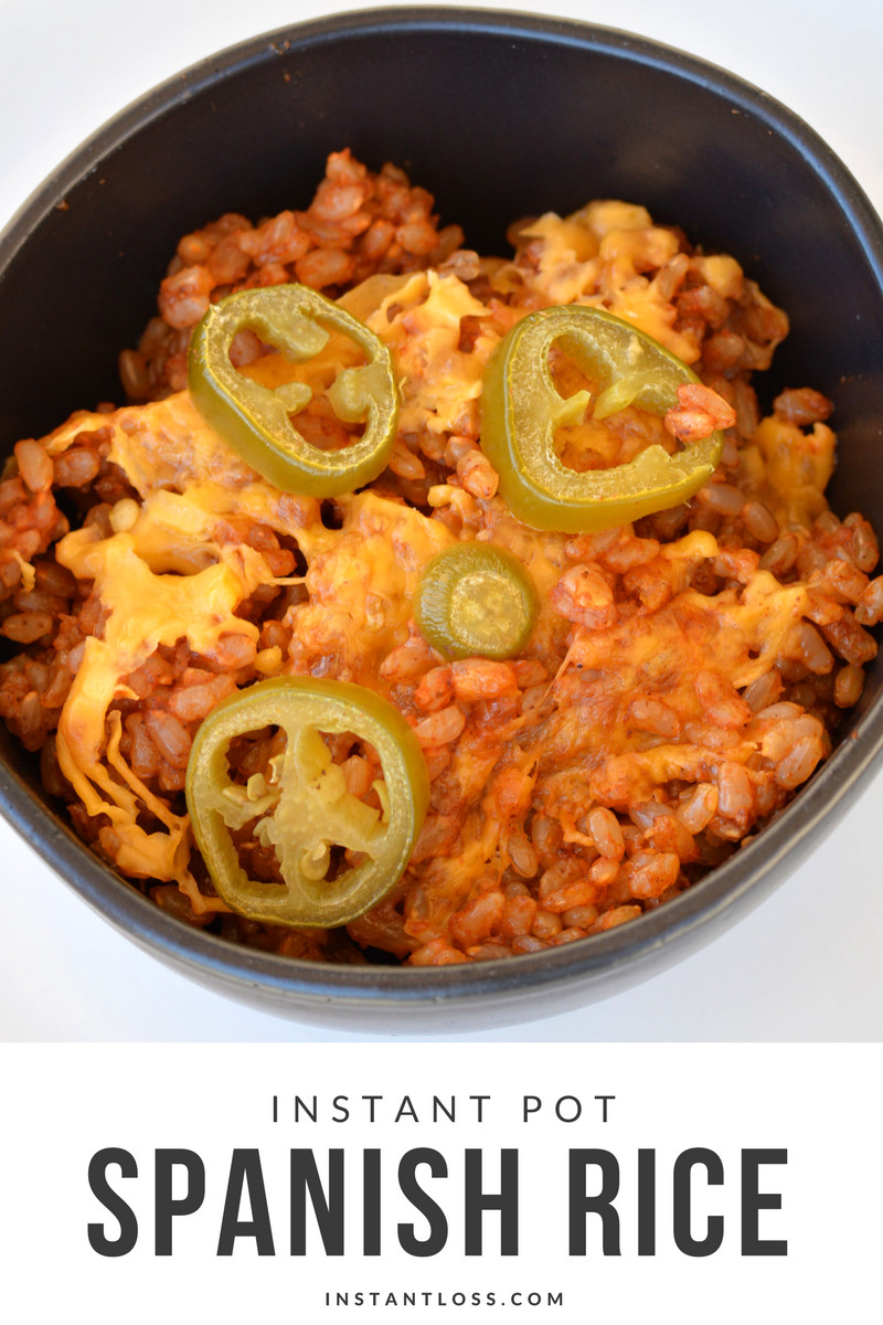 Spanish Rice In Instant Pot
 Instant Pot Spanish Rice Instant Loss Conveniently