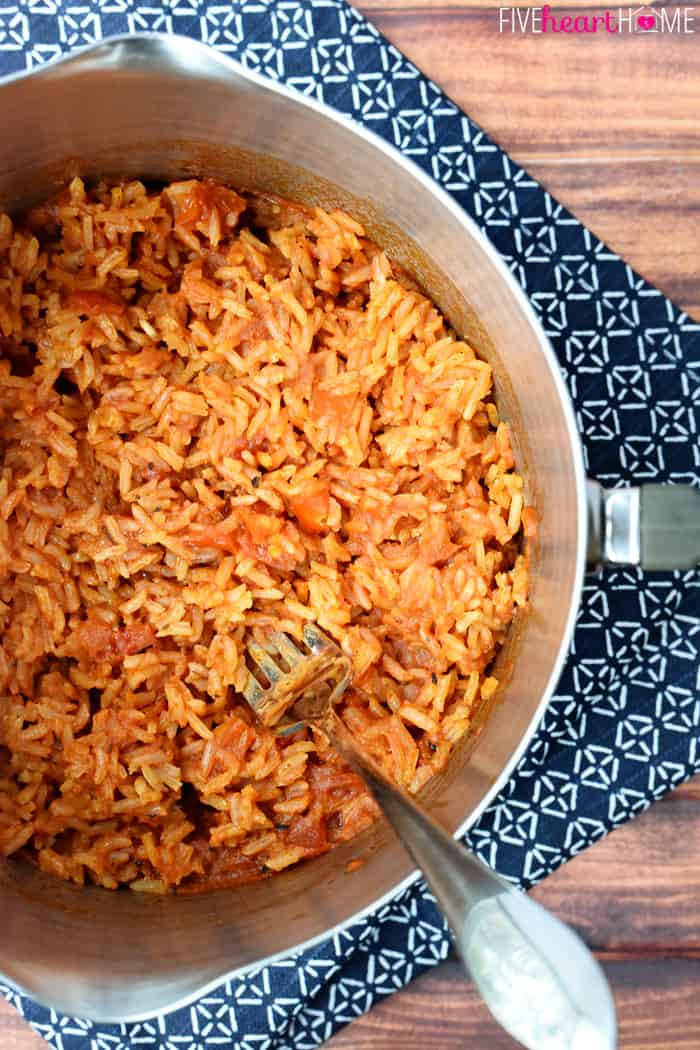 Spanish Rice Spices
 The BEST Easy Spanish Rice VIDEO • FIVEheartHOME