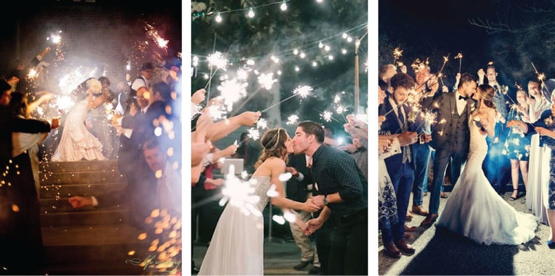 Sparklers For Wedding Ceremony
 The perfect way to end your wedding ceremony Sparklers