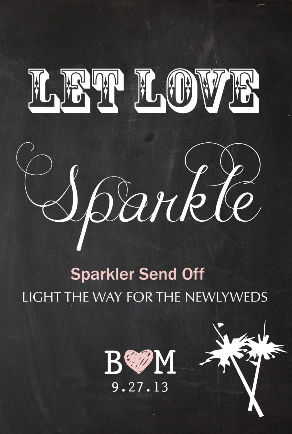 Sparklers Wedding Send Off
 Wedding Sign Sparkler Send f Wedding by HeyShabbyMe on Etsy