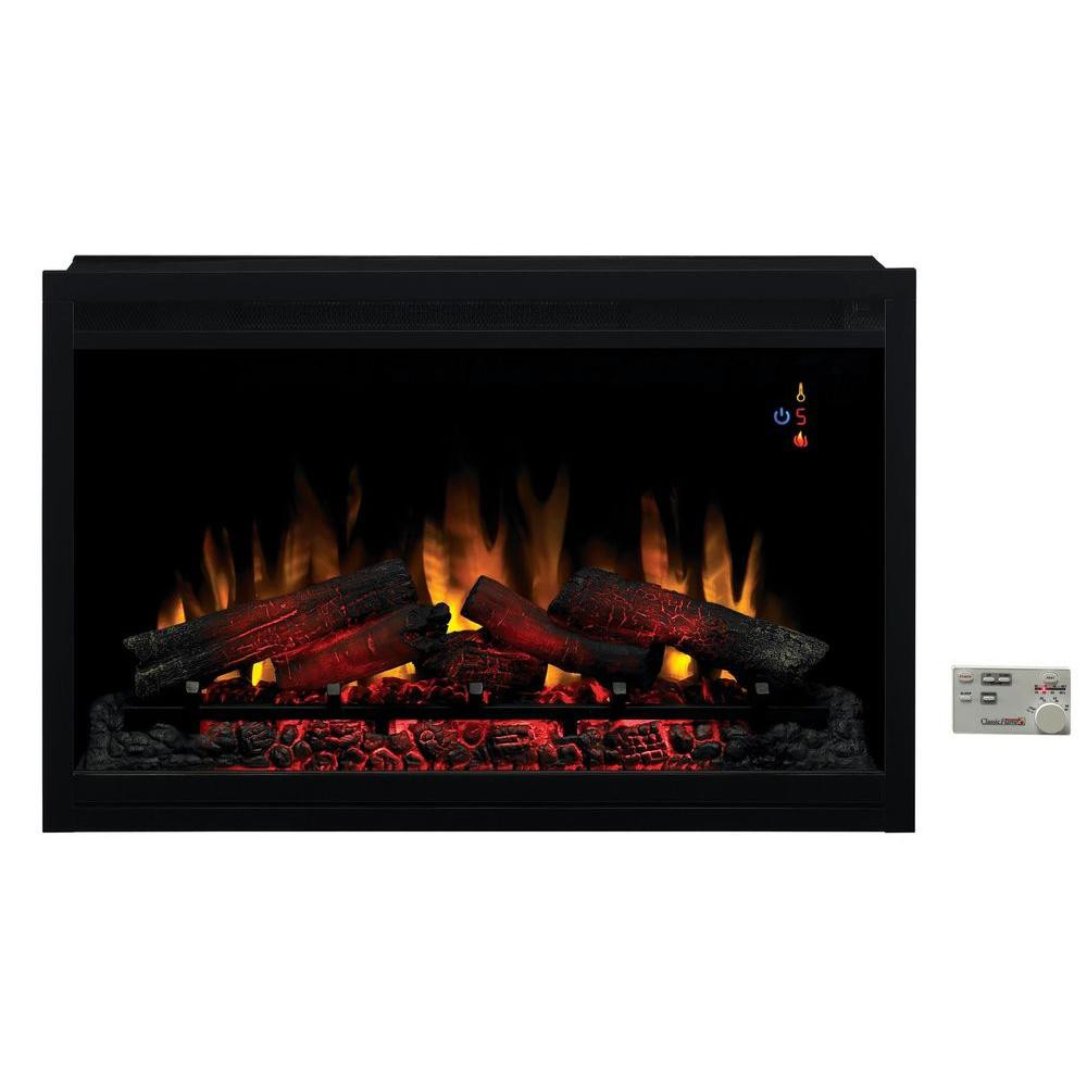 Spectrafire Electric Fireplace Insert
 SpectraFire 36 in Traditional Built in Electric Fireplace