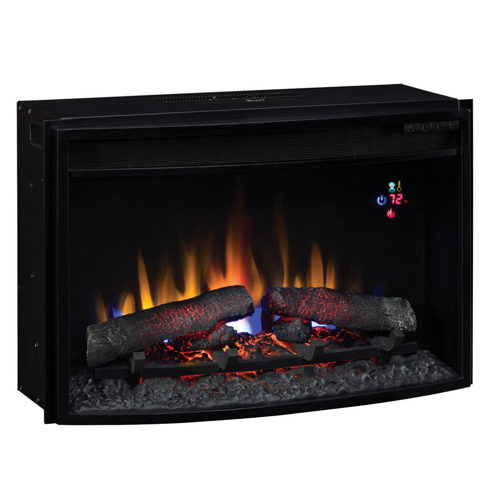 Spectrafire Electric Fireplace Insert
 ClassicFlame 25 in SpectraFire Plus Curved Electric