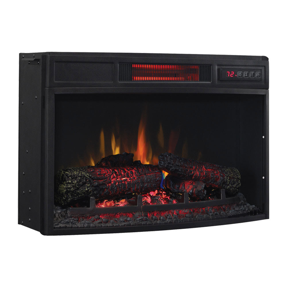 Spectrafire Electric Fireplace Insert
 ClassicFlame 25 In Infrared SpectraFire Curved Electric