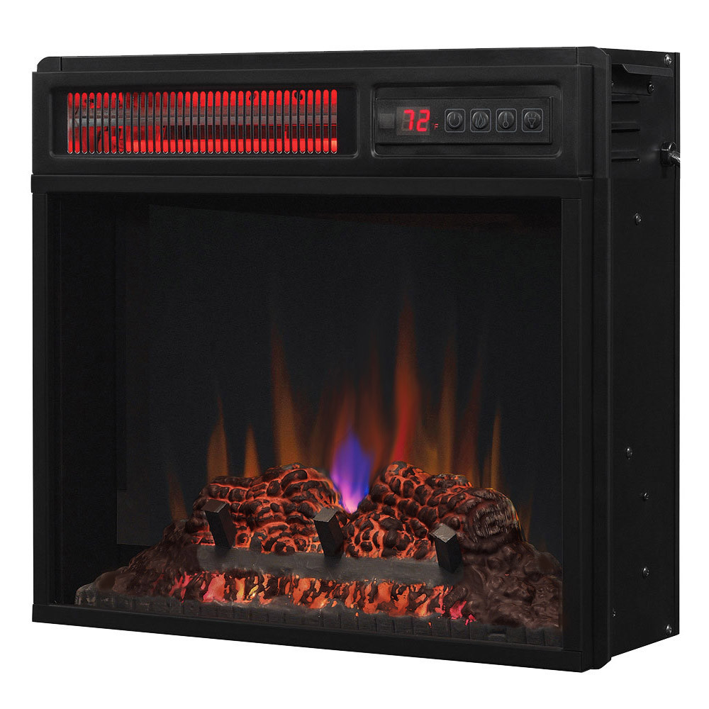 Spectrafire Electric Fireplace Insert
 ClassicFlame 18 In SpectraFire Infrared Electric Fireplace