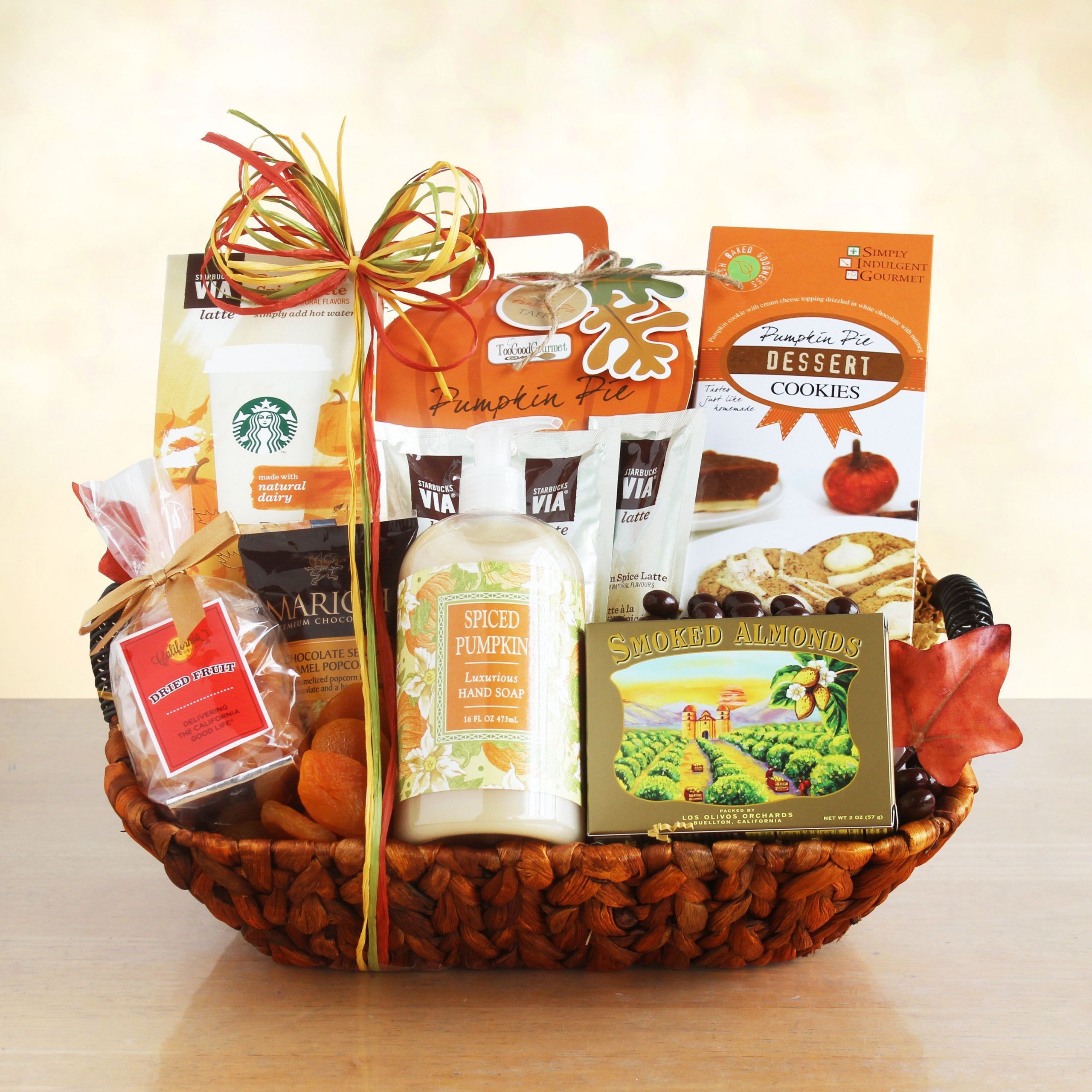 Spice Gift Basket Ideas
 Fall Pumpkin Spice Spa Gift Basket 5652