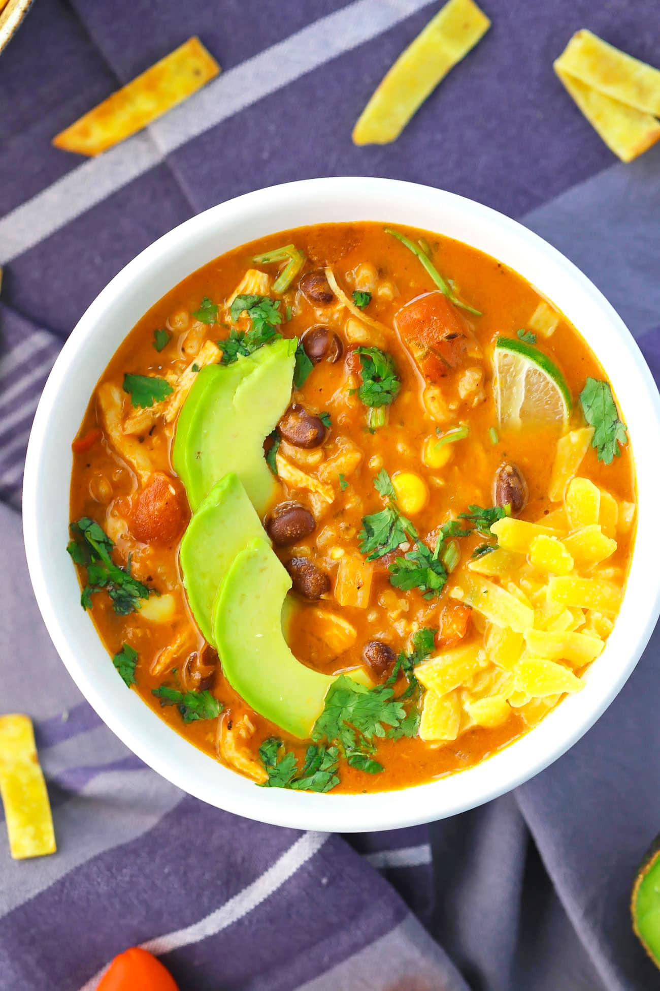 Spicy Mexican Chicken Soup
 Spicy Mexican Chicken Tortilla Soup – That Spicy Chick