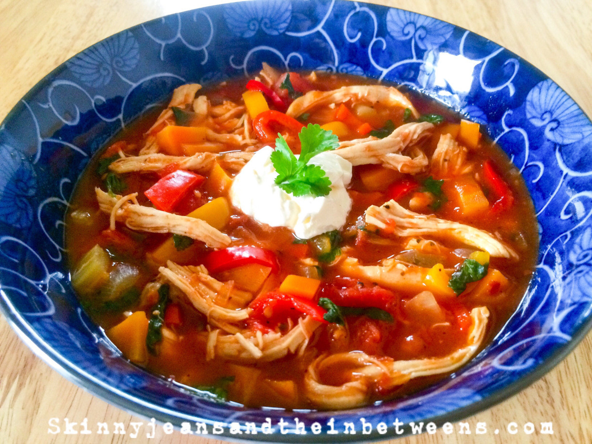 Spicy Mexican Chicken Soup
 Spicy Mexican Chicken & Tomato Soup