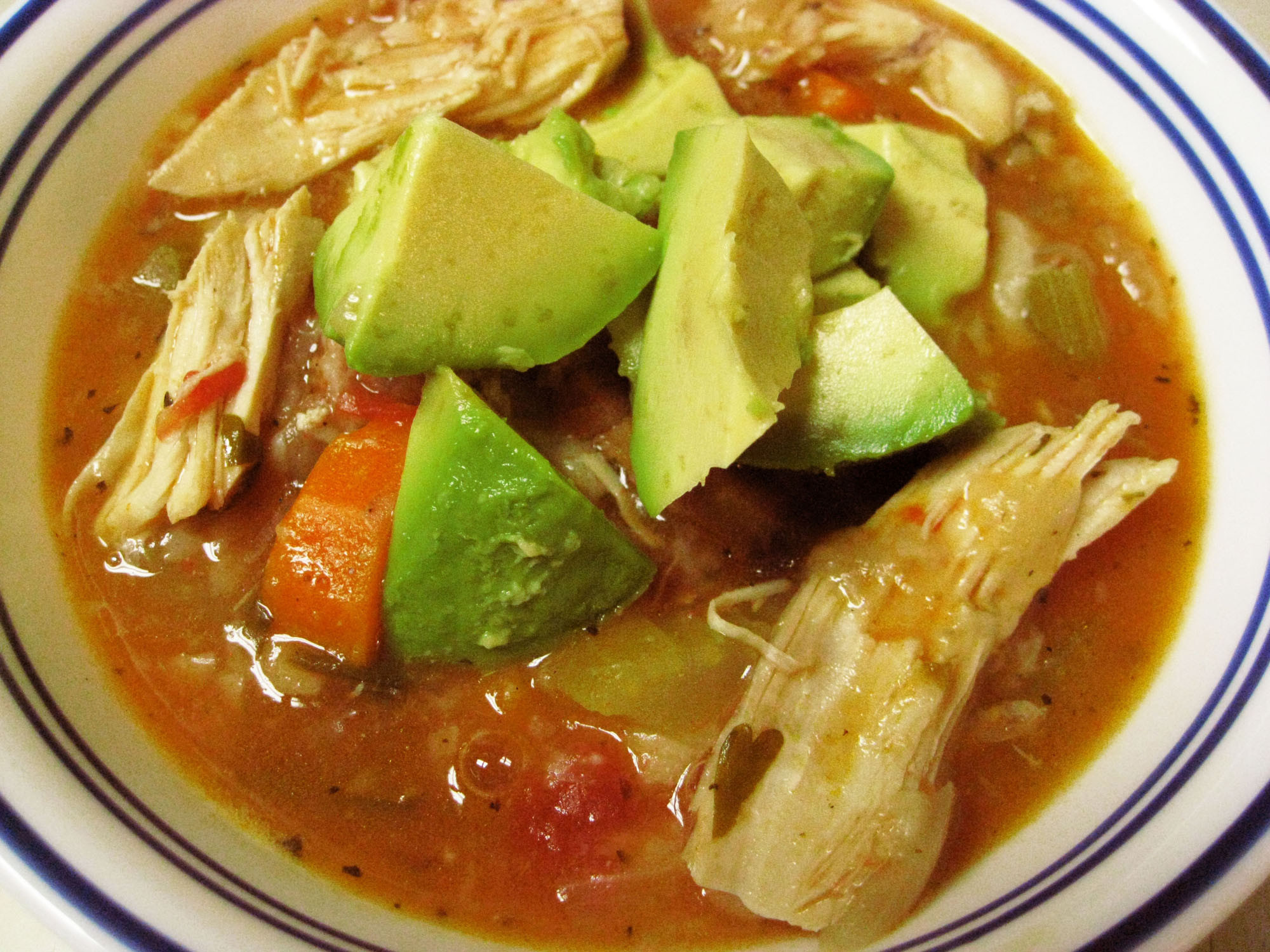 Spicy Mexican Chicken Soup
 Spicy Mexican Chicken Soup