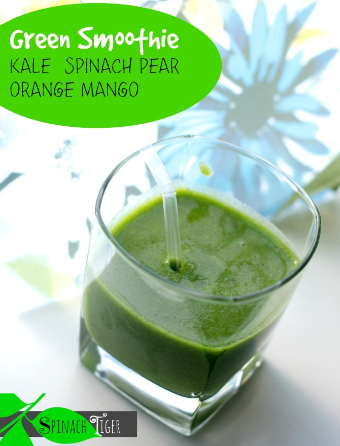 Spinach Kale Smoothies
 Two Green Smoothie Recipes using Kale and Spinach