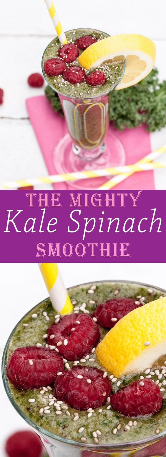 Spinach Kale Smoothies
 Kale Spinach Smoothie Recipe