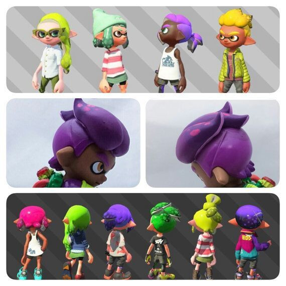 Splatoon 2 Female Hairstyles
 Splatoon 2 Hairstyles