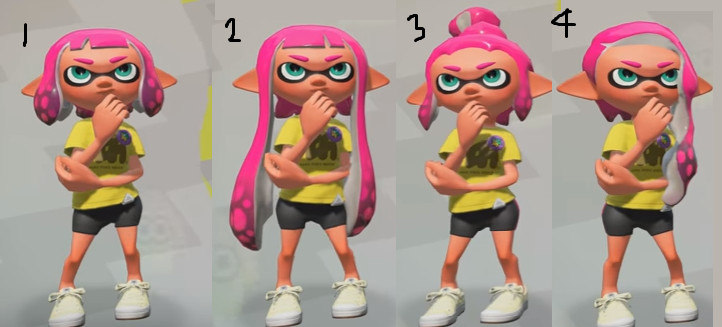 Splatoon 2 Female Hairstyles
 favourite female hairstyle splatoon