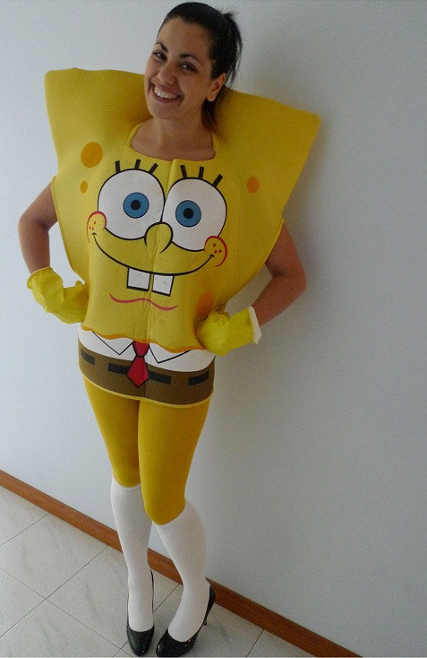 Spongebob DIY Costume
 Spongebob Costumes for Men Women Kids