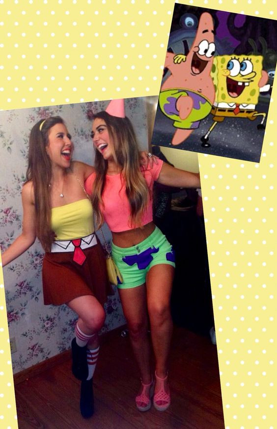 Spongebob DIY Costume
 Super Fun Halloween Costumes for Teen Girls Spongebob