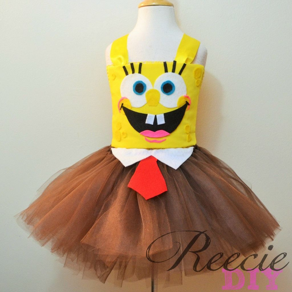 Spongebob DIY Costume
 Spongebob Inspired Tutu Dress Tutu s