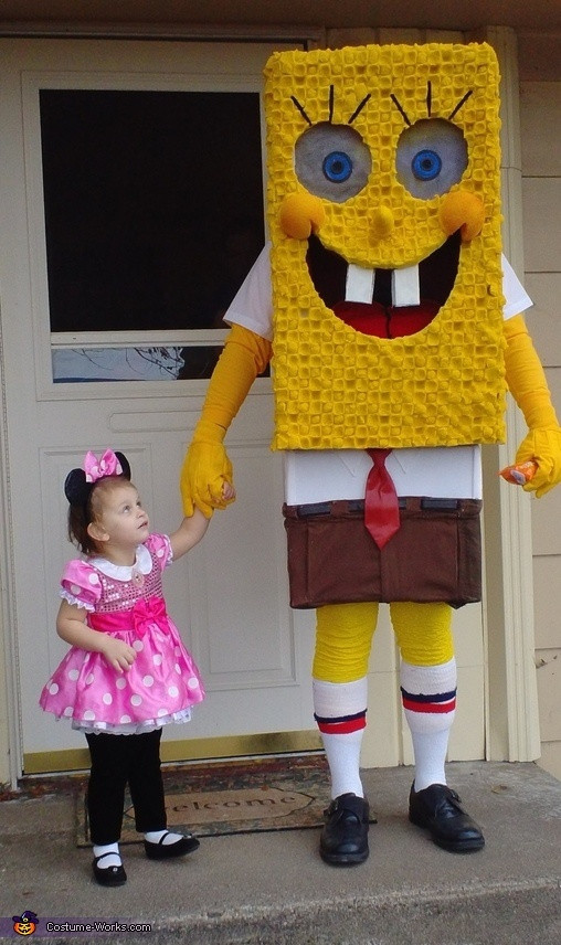 Spongebob DIY Costume
 59 best Costume box & ballon & carton images on Pinterest