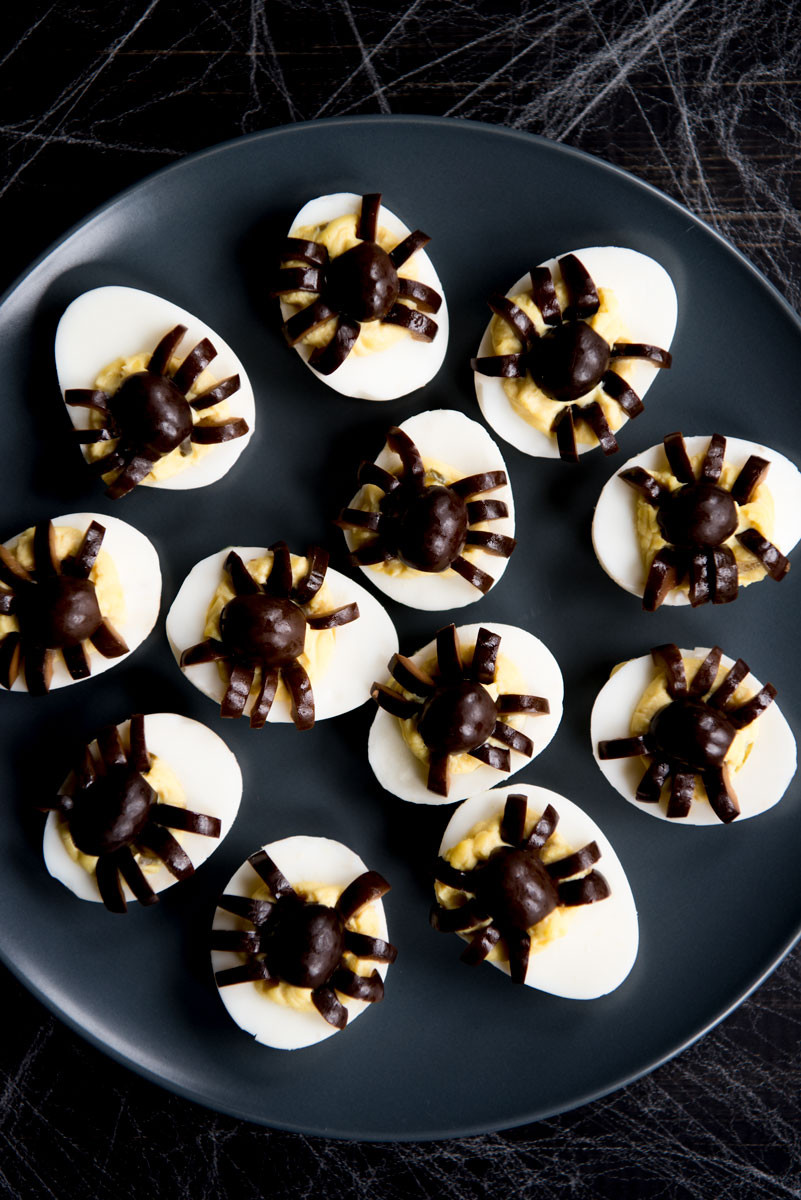 Spooky Party Food Ideas For Halloween
 Halloween Deviled Eggs Recipe A Side of Sweet Finding Zest