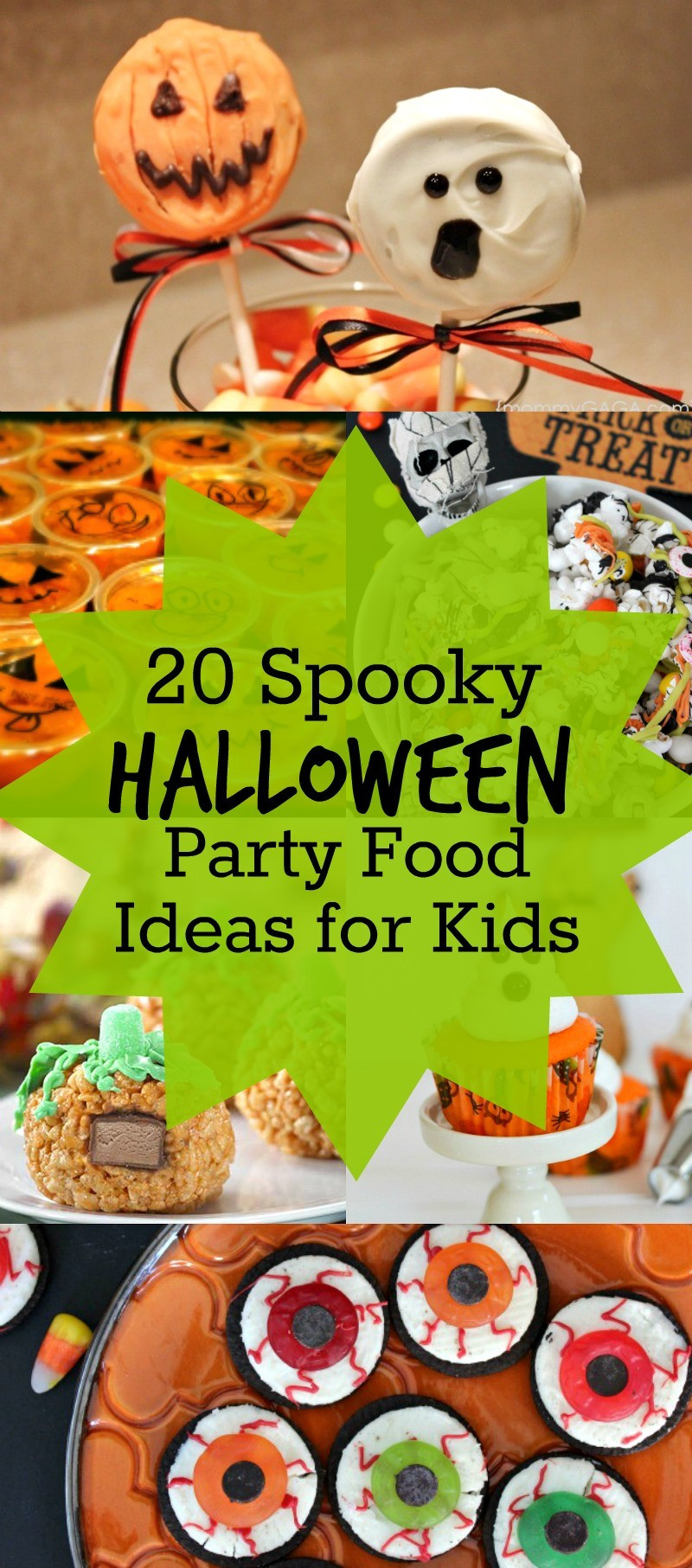 Spooky Party Food Ideas For Halloween
 20 Spooky Halloween Party Food Ideas for Kids Such cute