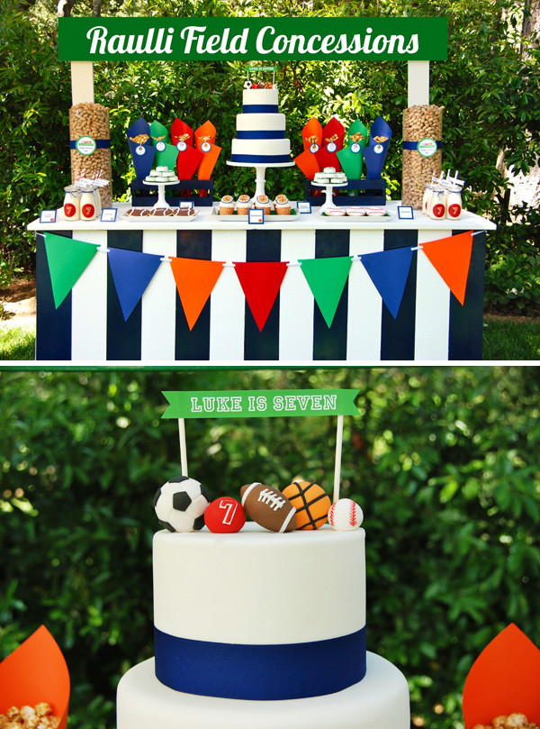 Sports Birthday Party Supplies
 "Let s Play Ball" Sports Party Boys Birthday Hostess