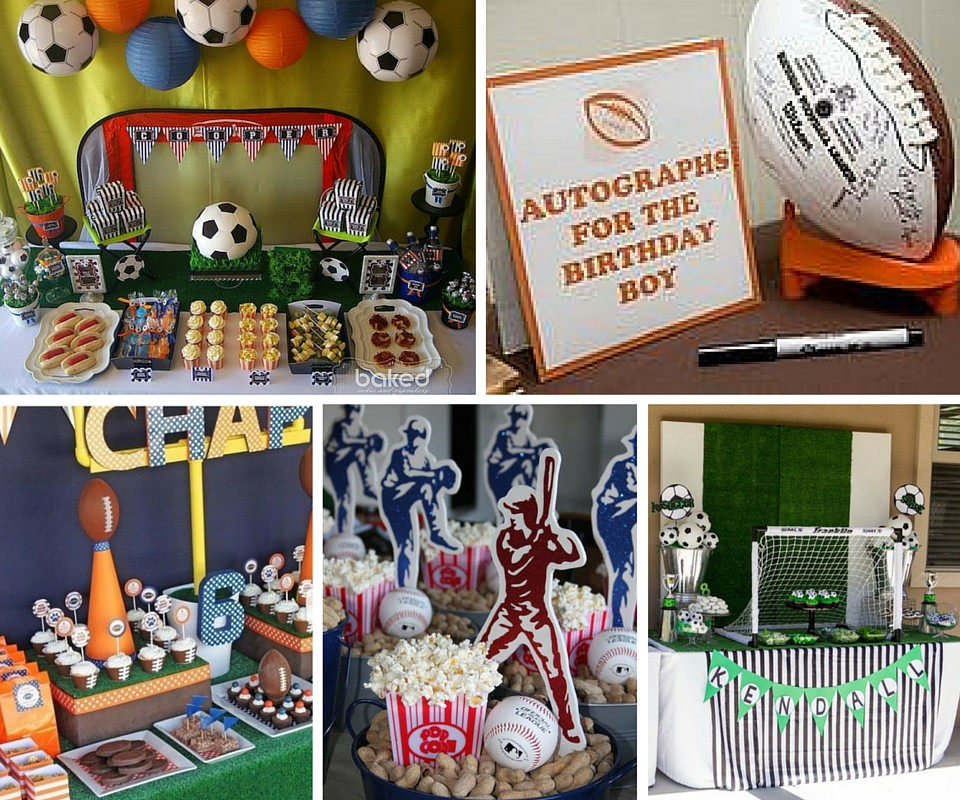 Sports Birthday Party Supplies
 Sports Party Ideas