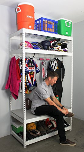 Sports Equipment Organizer For Garage
 SafeRacks Sports Equipment Storage Rack Shelving 2 D x 4 W