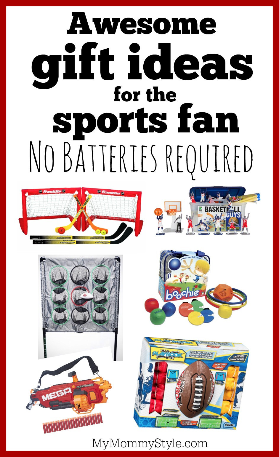 Sports Gift Ideas For Boys
 50 battery free t ideas for boys ages 8 11 My Mommy Style