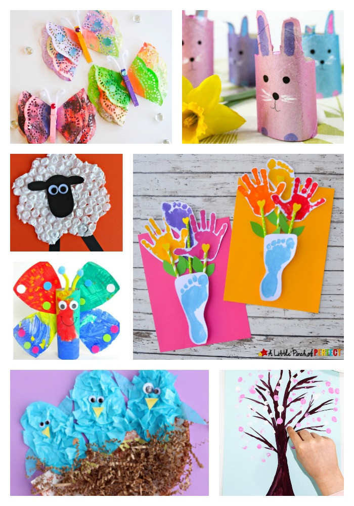 Spring Art Activities For Toddlers
 Easy Spring Crafts for Kids Arty Crafty Kids