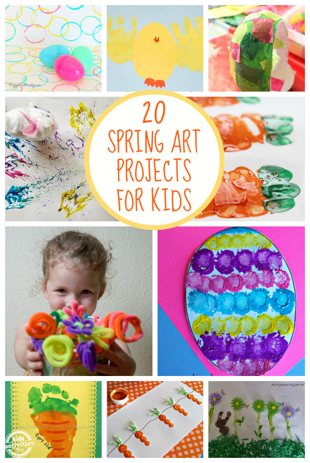Spring Art Activities For Toddlers
 20 FREE Spring Art Projects for Kids