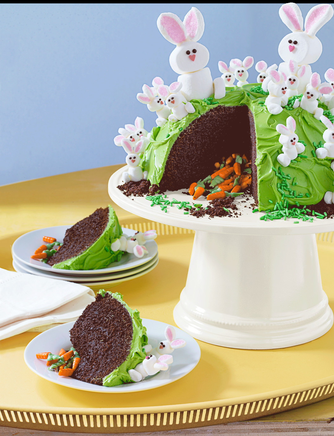 Spring Cake Recipes
 Candy Filled Easter Cake Recipe