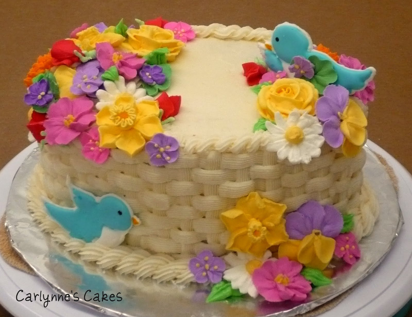 Spring Cake Recipes
 Carlynne s Cakes Spring Cake