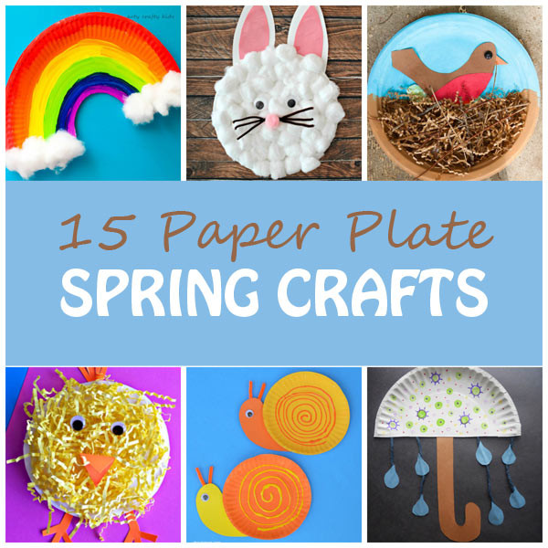 Spring Crafts For Toddlers
 15 Paper Plate Spring Crafts for Kids