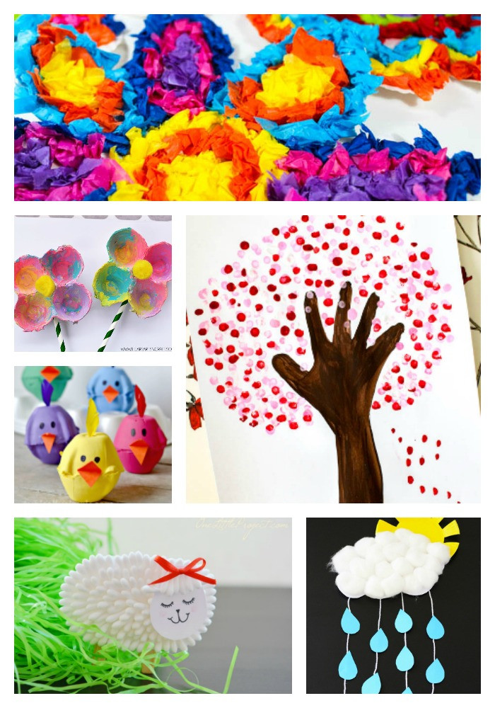 Spring Crafts For Toddlers
 Easy Spring Crafts for Kids Arty Crafty Kids