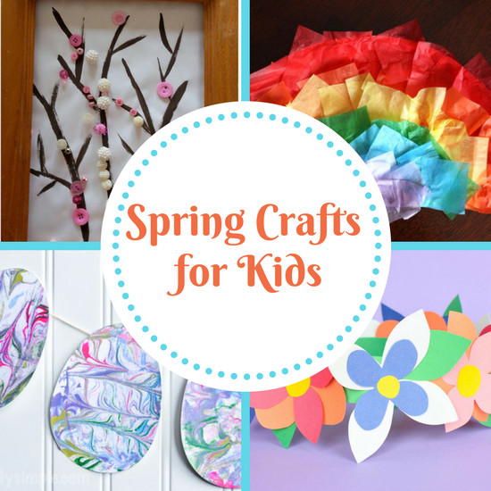 Spring Crafts For Toddlers
 6 Colorful Spring Crafts for Kids The Organized Mom