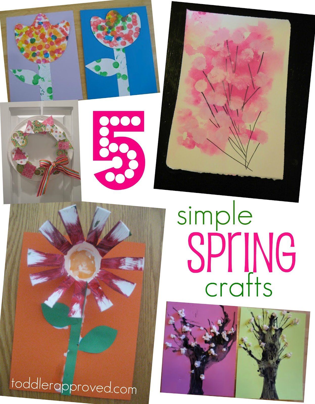 Spring Crafts For Toddlers
 Toddler Approved 5 Simple Spring Crafts