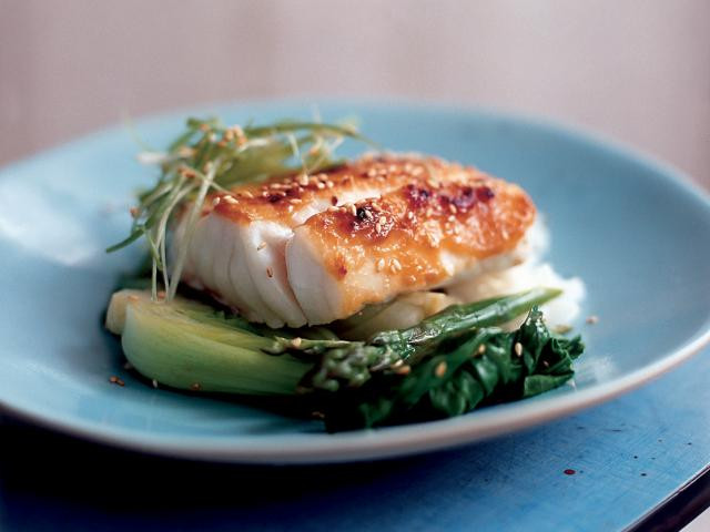 Spring Fish Recipes
 Miso Fish With Spring ions & Sesame Seeds Women s Health