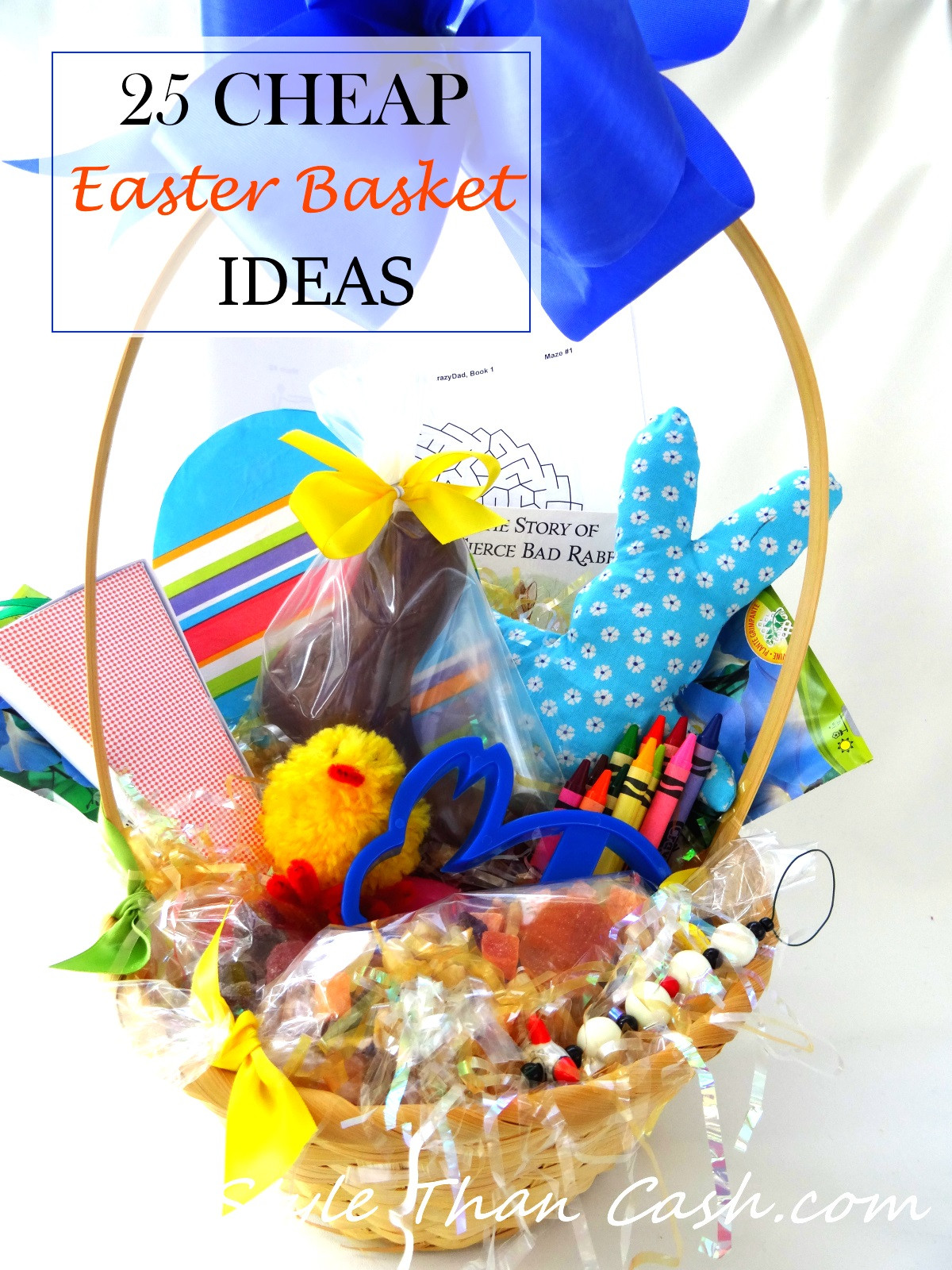 Spring Gift Basket Ideas
 25 Cheap Easter Basket Ideas