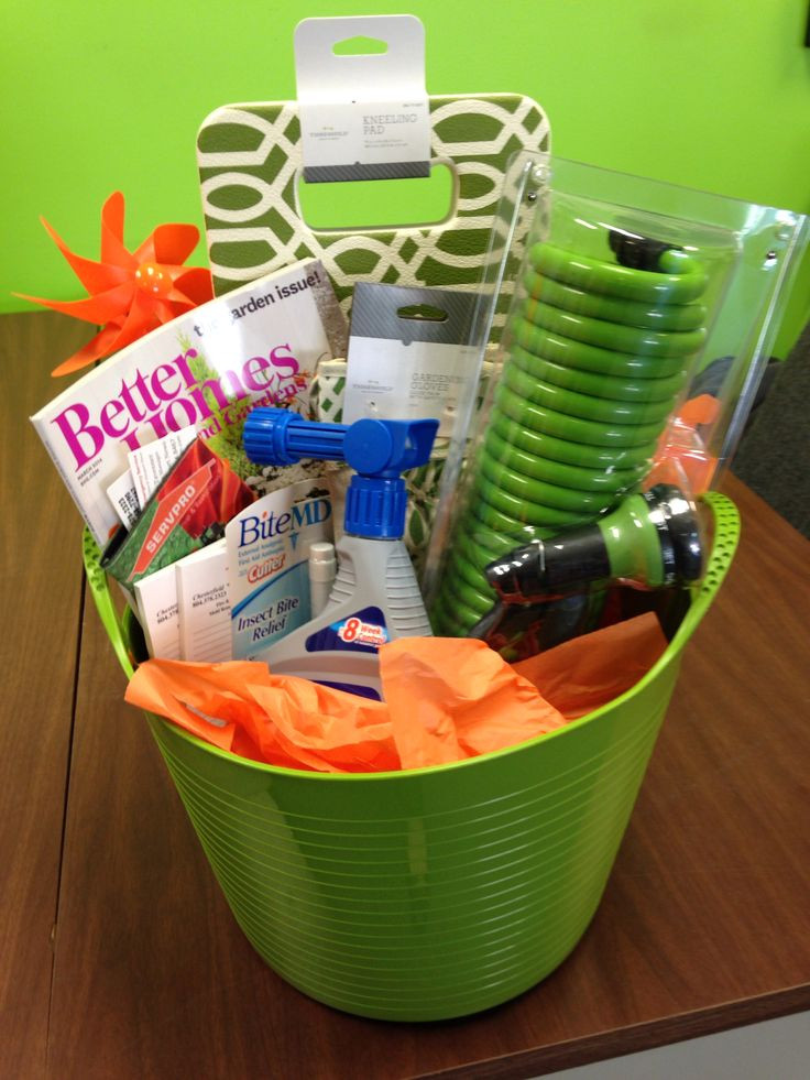 Spring Gift Basket Ideas
 Spring Raffle Prize idea beprepared for spring