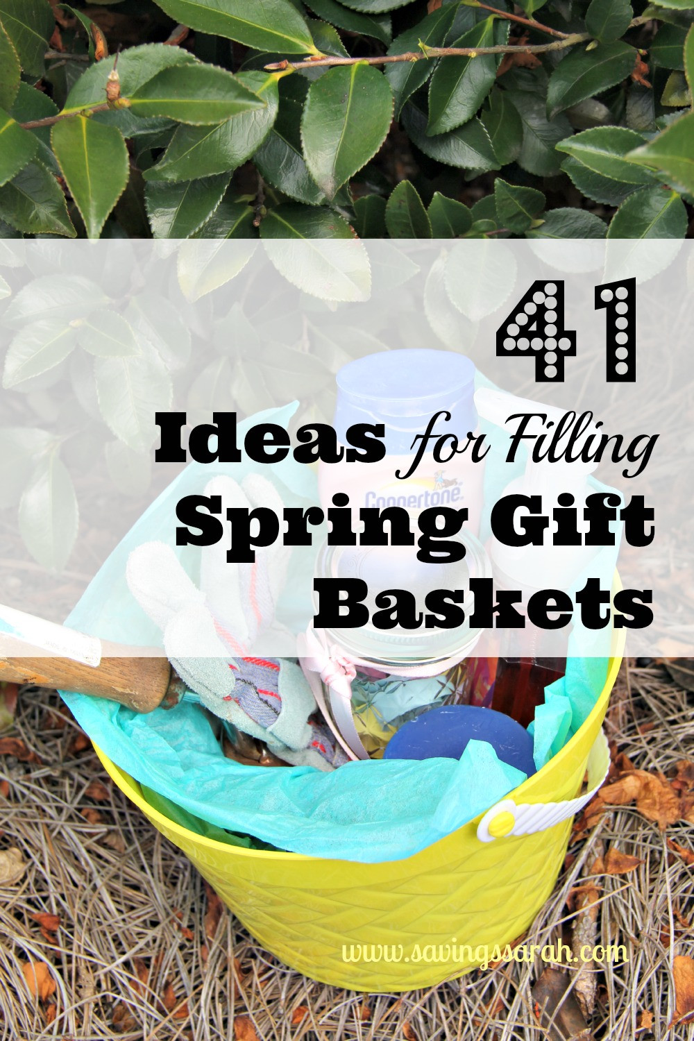 Spring Gift Basket Ideas
 41 Ideas to Fill Spring Gift Baskets Earning and Saving